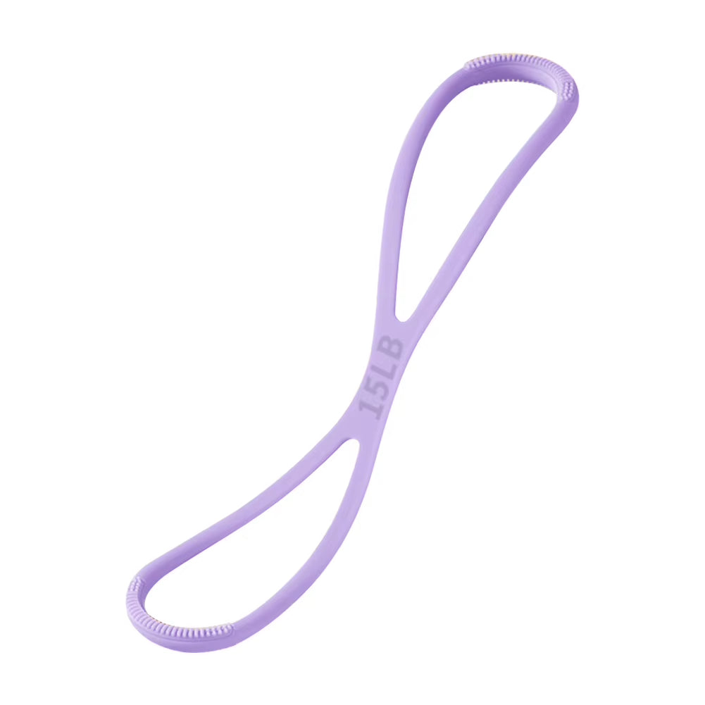 8 Shaped Fitness Resistance Band Yoga Resistance Band Fitness Pulling Rope for Home Fitness Equipment