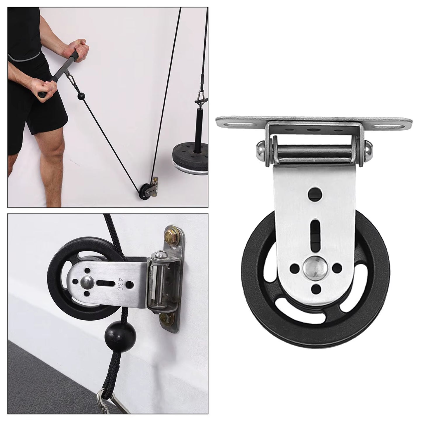Gym Pulley Silent Nylon Gym Cable Pulley Wheel Diameter 88Mm
