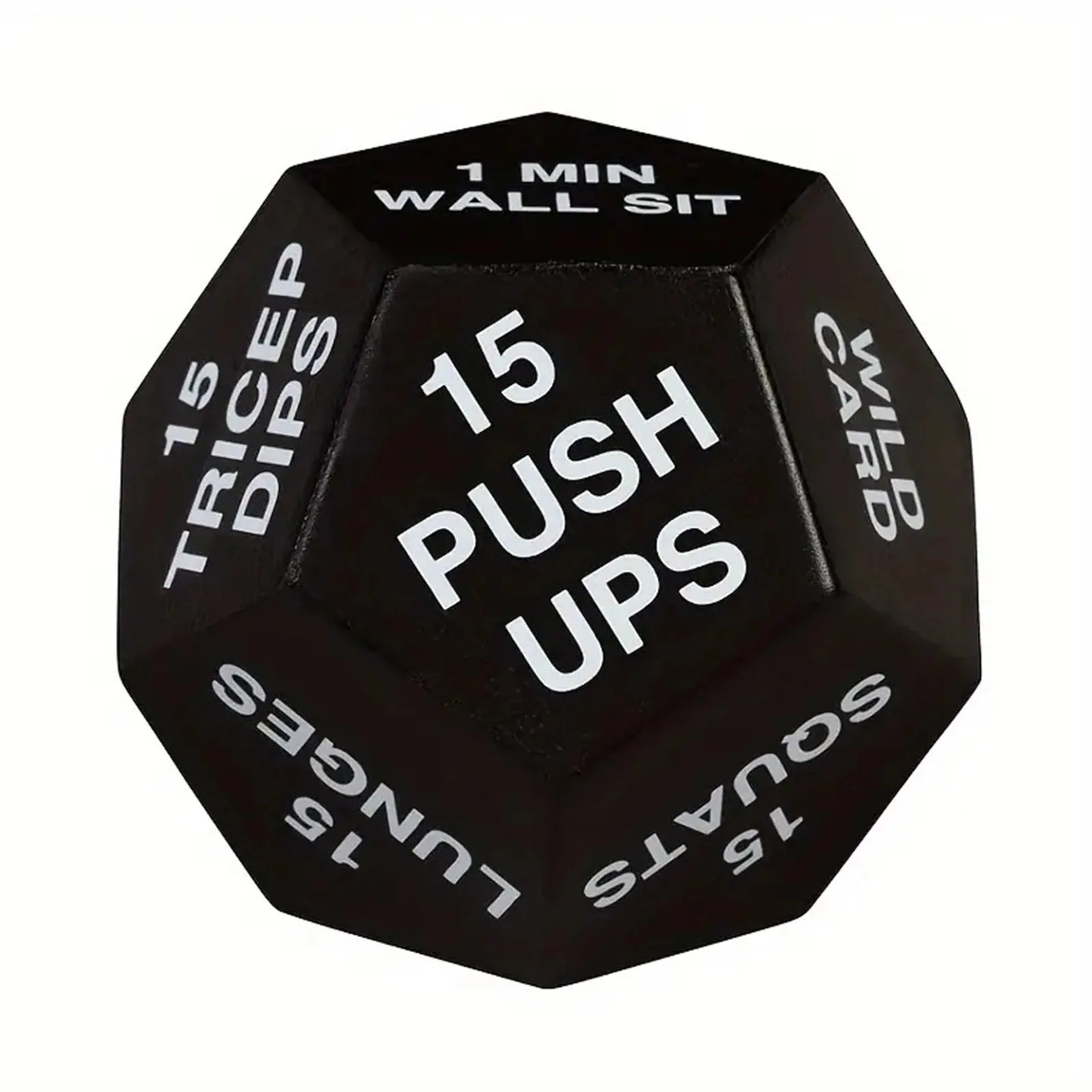 PU Fun and Excitement to Fitness with Fitness Game Dice Fitness Habits Multifunctional Blue