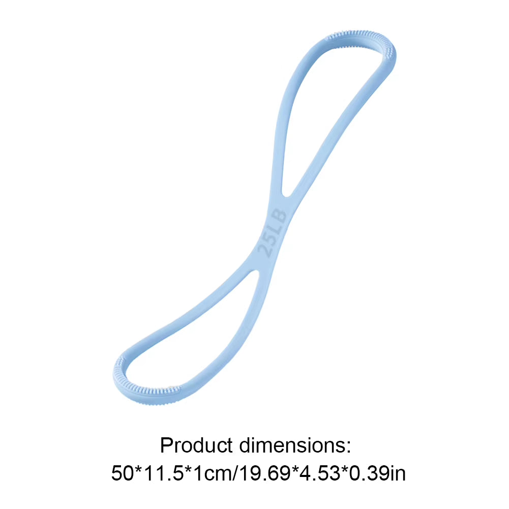8 Shaped Fitness Resistance Band Yoga Resistance Band Fitness Pulling Rope for Home Fitness Equipment