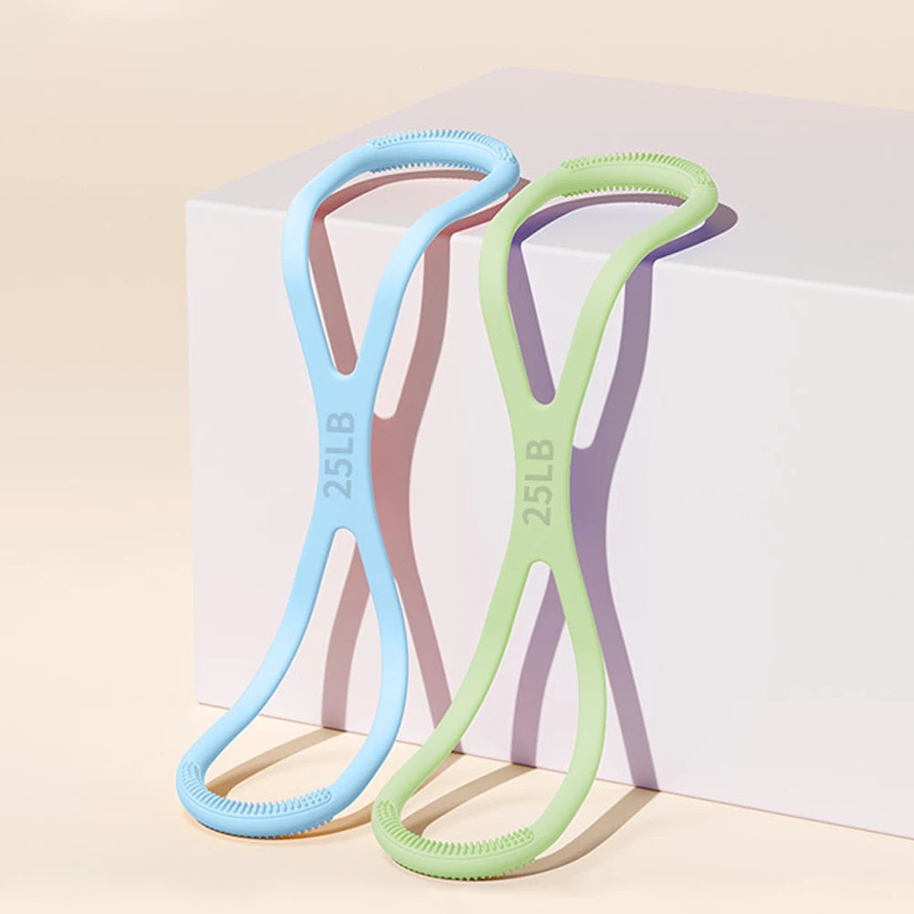 8 Shaped Fitness Resistance Band Yoga Resistance Band Fitness Pulling Rope for Home Fitness Equipment