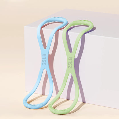 8 Shaped Fitness Resistance Band Yoga Resistance Band Fitness Pulling Rope for Home Fitness Equipment