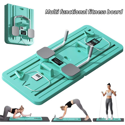 Pilates Multifunctional Abdominal Board Home Fitness Equipment Multifunctional Sports Fitness Equipment Fitness Board Abdominal